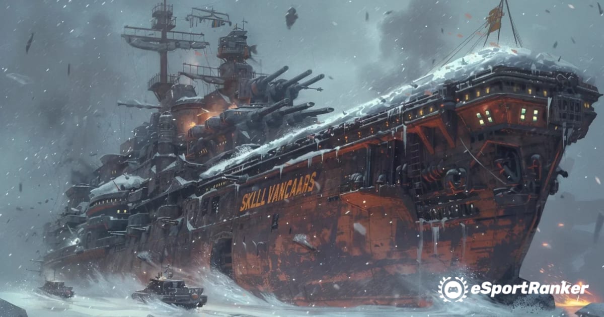 Otključajte Snow Vanguard: Ultimativni tenk brod u lobanji i kostima